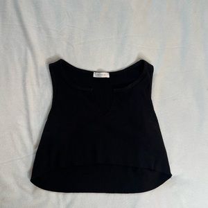 Ribbed Crop Tank